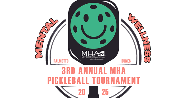 2025 3rd Annual MHA Mental Wellness Matters Pickleball Tournament logo