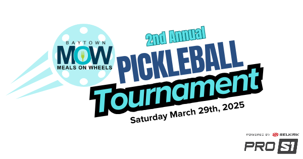 Baytown Pickleball Tournament 2025 - Benefiting Baytown Meals on Wheels logo