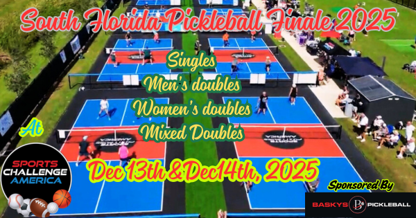 South Florida Pickleball Finale 2025 logo