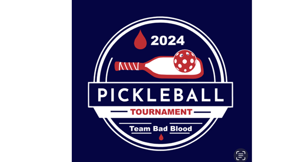 Pickle for a Purpose - Team Bad Blood - Benefiting Leukemia & Lymphoma Society logo