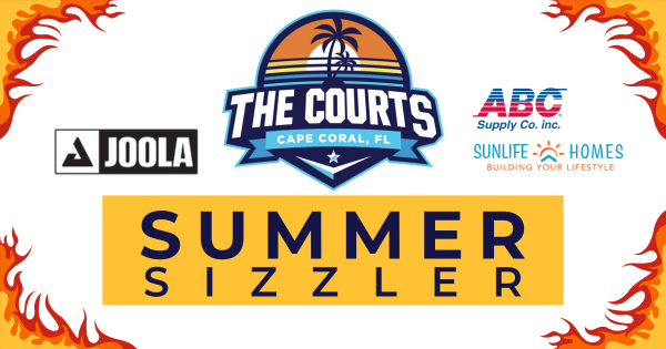 The Courts Vitality Infusions Summer Sizzler logo