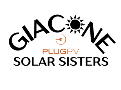 Giacone Solar Sisters  PlugPV logo