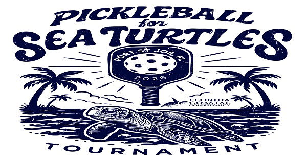 6th Annual Pickleball for Sea Turtles Tournament logo