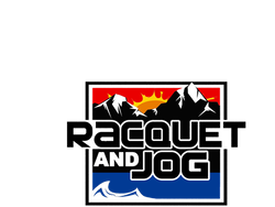 RACQUET AND JOG logo