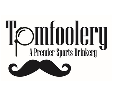 Tom Foolery, A Premier Sports Drinkery logo