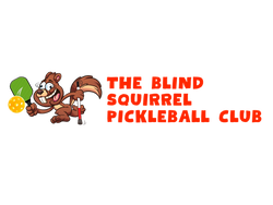 The Blind Squirrel Pickleball Club logo