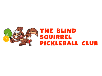 The Blind Squirrel Pickleball Club logo