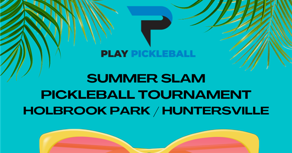 Play Pickleball Summer Slam 2023 Tournament logo