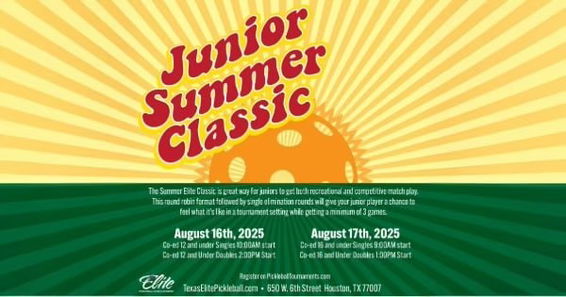 Elite Junior Summer Classic