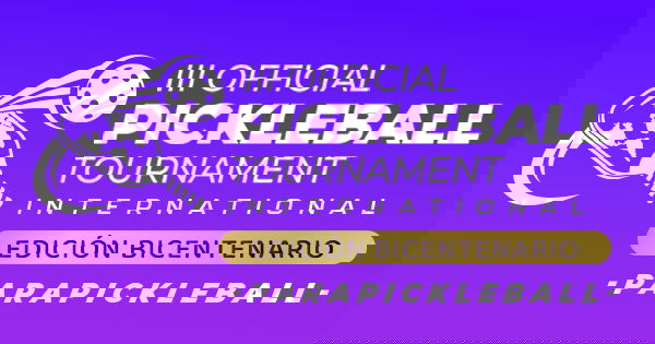 III Torneo Oficial Internacional de Pickleball - PARAPICKLEBALL logo