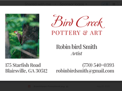 Bird Creek Pottery logo