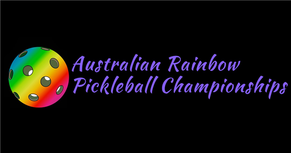 Australian Rainbow Pickleball Championships -  Autumn 2025 logo