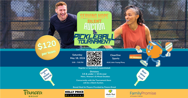 Serving Hope Pickleball Tournament logo