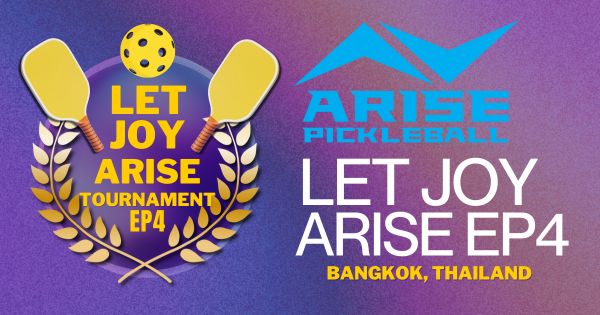 Let Joy Arise Pickleball Tournament EP 4 logo