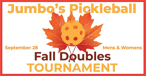 Jumbo's Pickleball Fall Doubles logo