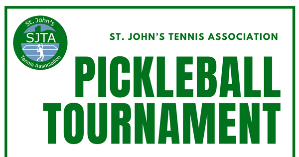 SJTA Pickleball Tournament logo