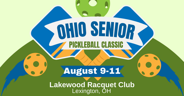 Ohio Senior Pickleball Classic provided by Ohio Social Sports logo