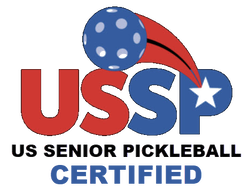 US Senior Pickleball Certified logo