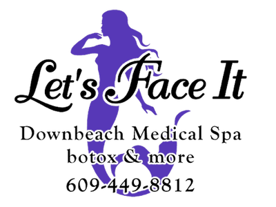 LETS FACE IT logo