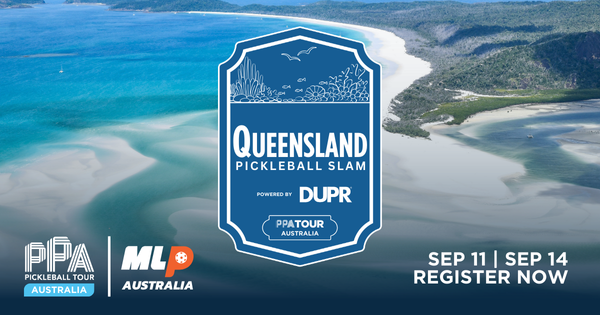 PPA Tour Australia: Queensland Pickleball Slam + MLPA Finals logo