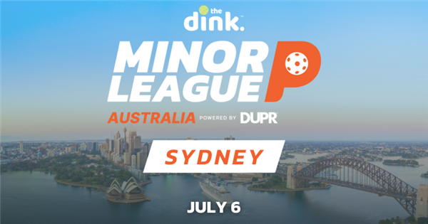 The Dink Minor League Pickleball @ Sydney logo