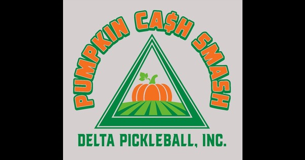 Delta Pickleball Pumpkin Cash Smash logo
