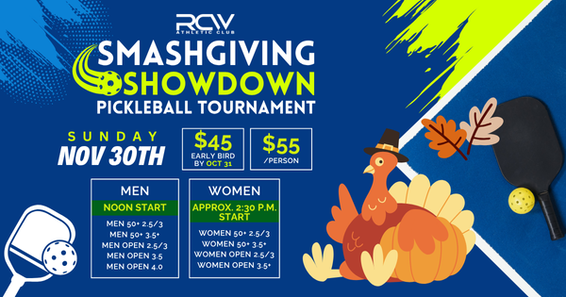 Smashgiving Showdown Pickleball Tournament