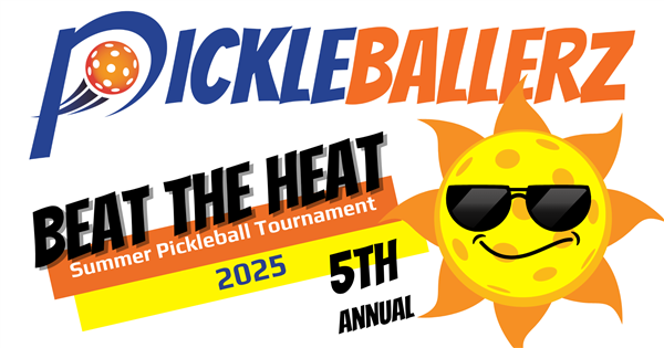 5th Annual Beat The Heat Tournament at Pickleballerz logo