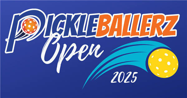 4th Annual Pickleballerz Open logo