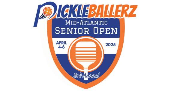 3rd Annual Mid-Atlantic Senior Open at Pickleballerz logo