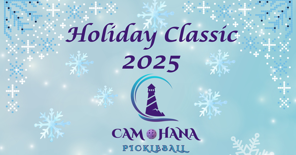 Holiday Classic 25' by CAM OHANA @The Picklr Williamsburg logo