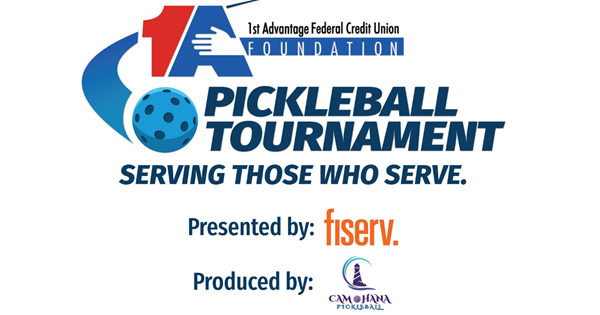 1st Advantage Credit Union Foundation's 3rd Annual Tournament presented by Fiserv @The Picklr logo