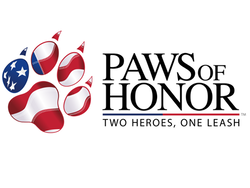 PAWS OF HONOR logo