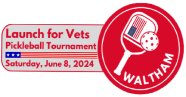 Launch for Veterans Pickleball Tournament logo