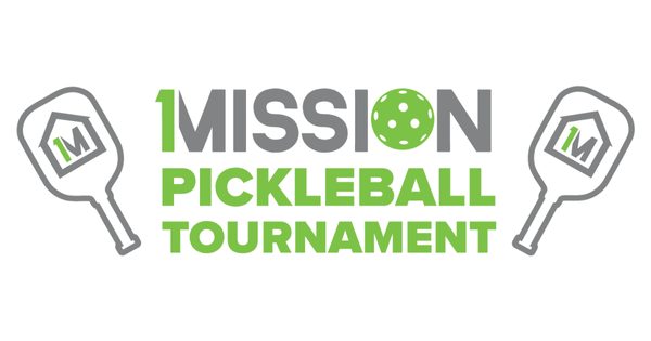 1MISSION Pickleball Tournament (Indoor/Fundraiser) logo