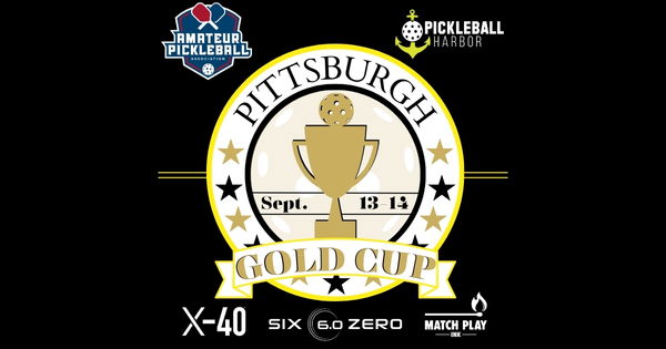 The Pittsburgh Gold Cup @ Pickleball Harbor logo