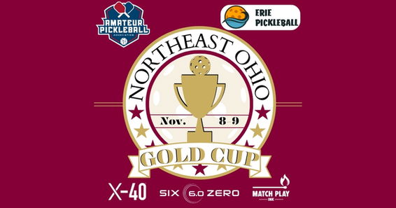 The Northeast Ohio Gold Cup @ Erie Pickleball