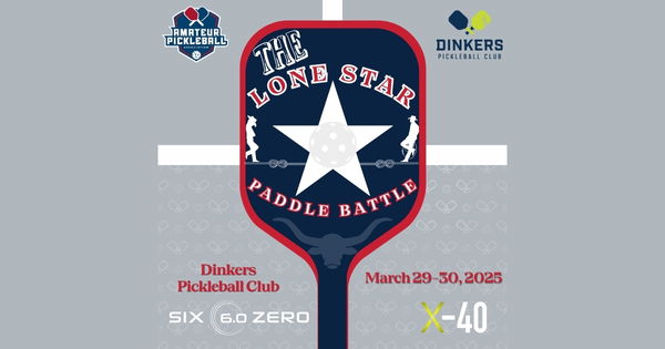 The Lone Star Paddle Battle @ Dinkers Pickleball Club logo