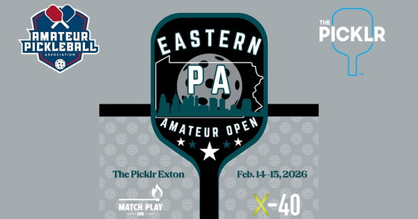 The Eastern PA Amateur Open @ The Picklr Exton logo