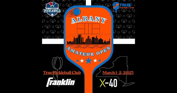 The Albany Amateur Open @ True Pickleball Club logo