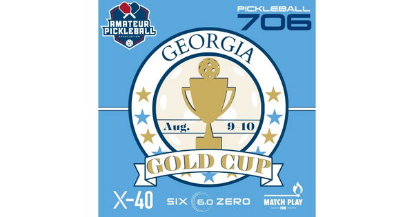 The Georgia Gold Cup @ Pickleball 706 logo