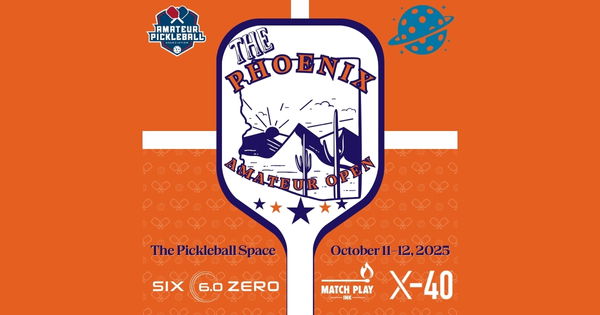 The Phoenix Amateur Open @ The Pickleball Space logo