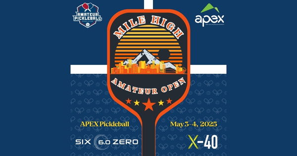 The Mile High Amateur Open @ APEX Pickleball logo