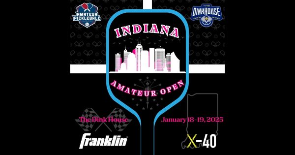 The Indiana Amateur Open @ The Dink House logo