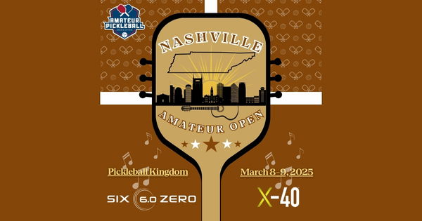 The Nashville Amateur Open @ Pickleball Kingdom logo