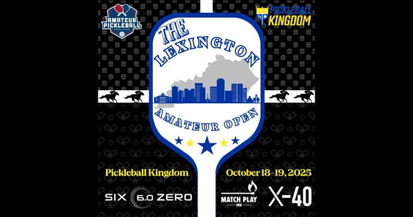 The Lexington Amateur Open @ Pickleball Kingdom logo