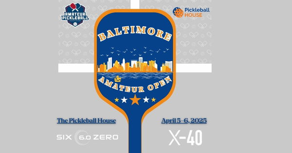 The Baltimore Amateur Open @ The Pickleball House logo