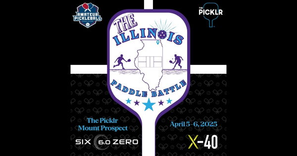 The Illinois Paddle Battle @ The Picklr Mount Prospect logo
