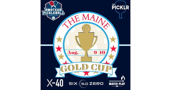 The Maine Gold Cup @ The Picklr Westbrook logo
