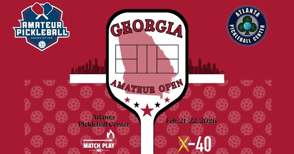 The Georgia Amateur Open @ Atlanta Pickleball Center logo